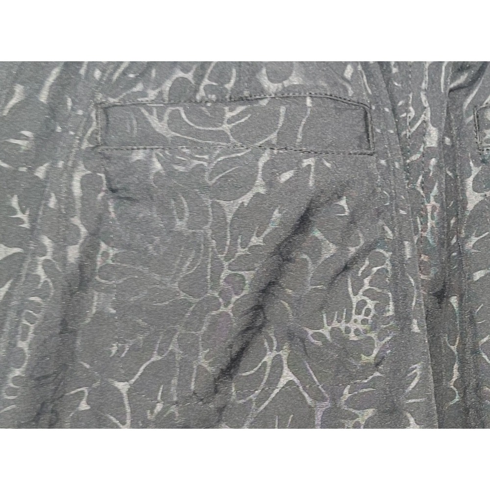 Orvis Travel Skort Womens Medium Black Rose Embossed Mesh Inner Shorts Pull On‎ - Picture 11 of 12